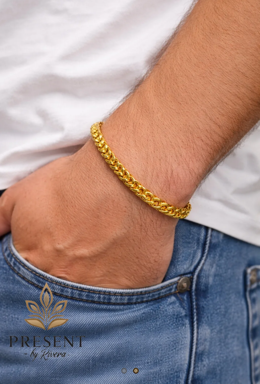 Hombre Cadenas, Pulseras, pantallas y Charms
