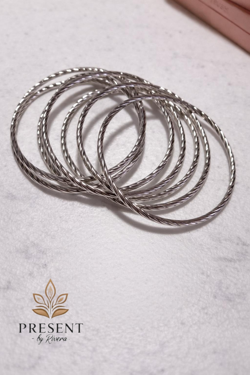 Silver Whisper Bangle