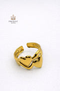 Ebano Gold Ring