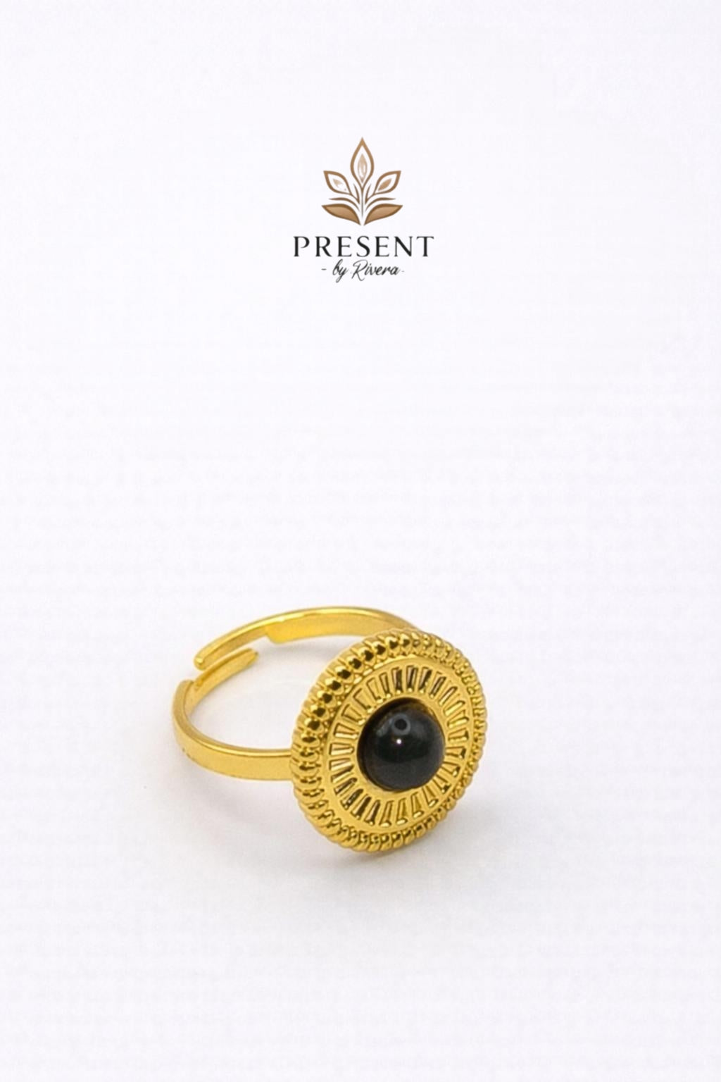 Stone brawn Ring