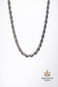 Pilgrim Silver Rope necklace