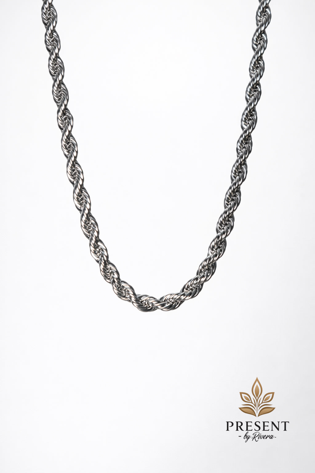 Pilgrim Silver Rope necklace