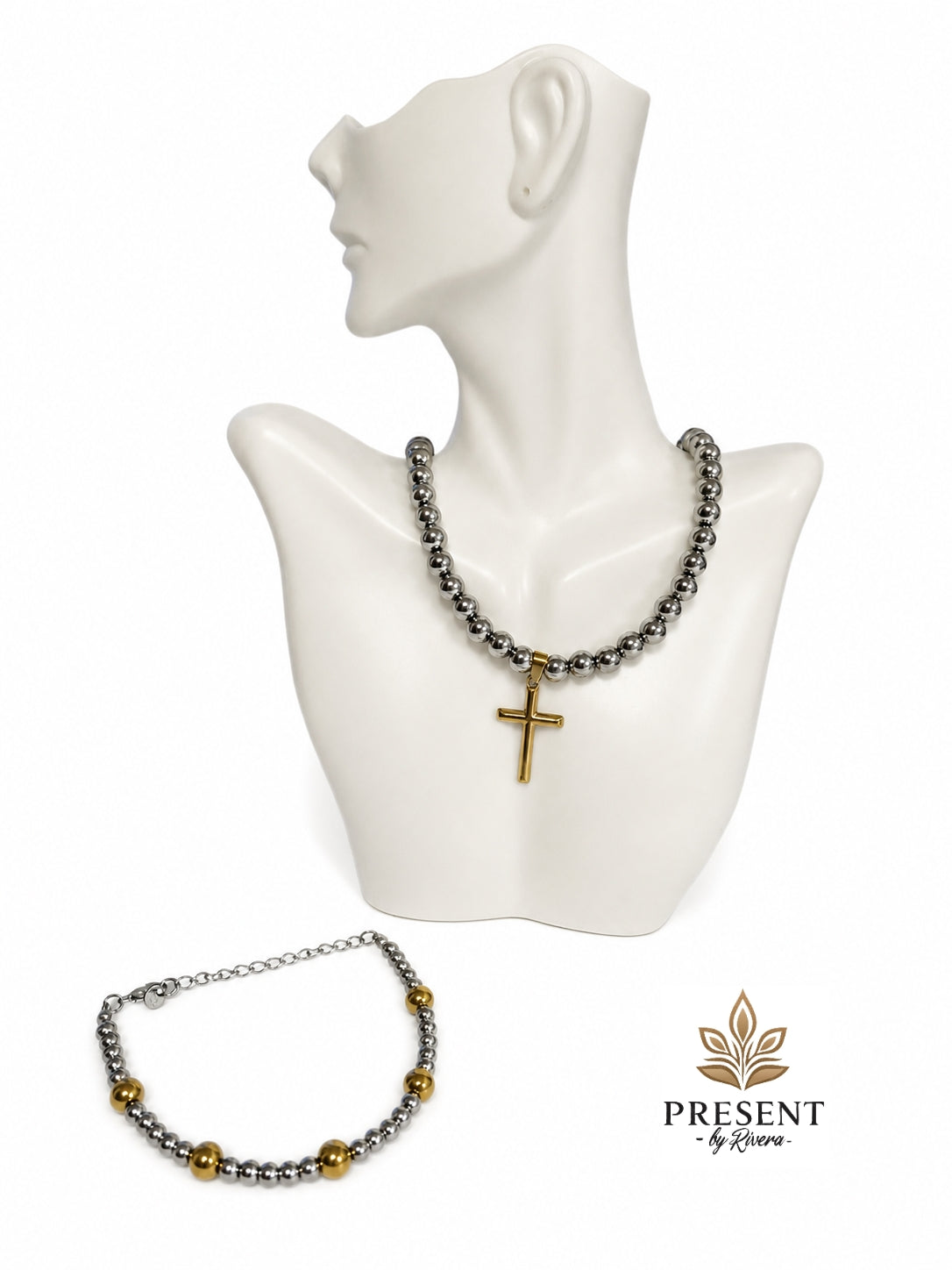 Jade Cross Dual Set