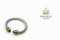 Black silver  bracelet