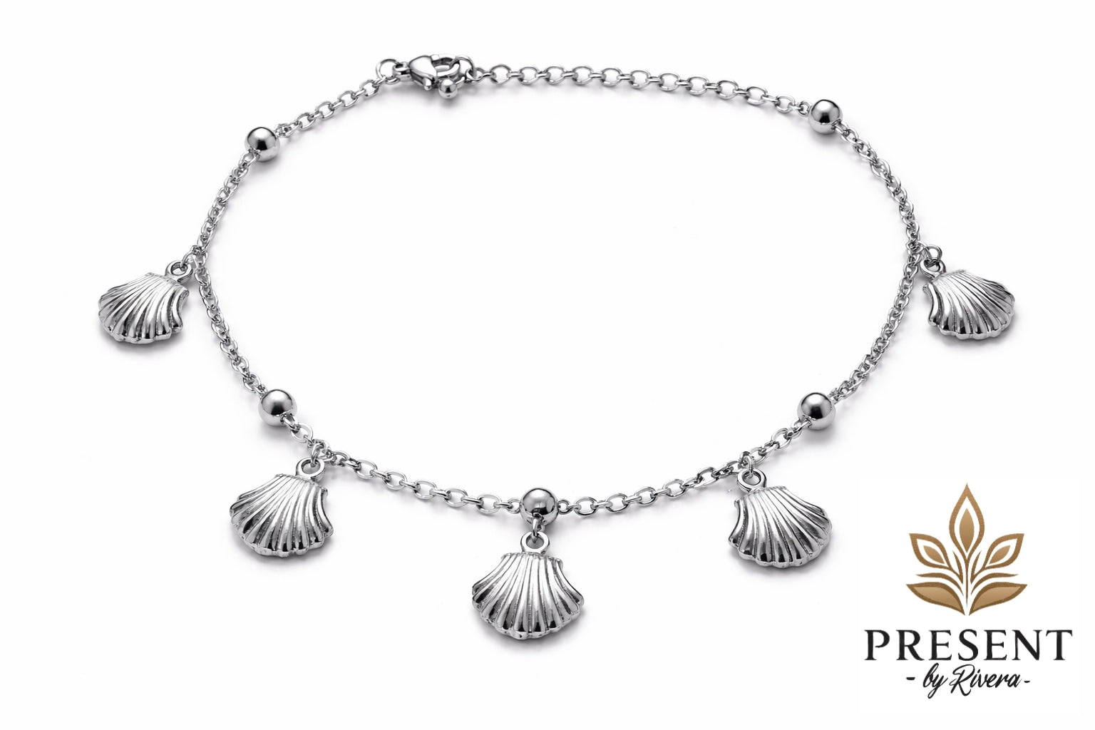 Clams Silver Ankle
