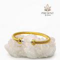 Gold braze bracelet