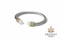 Pear white bracelet