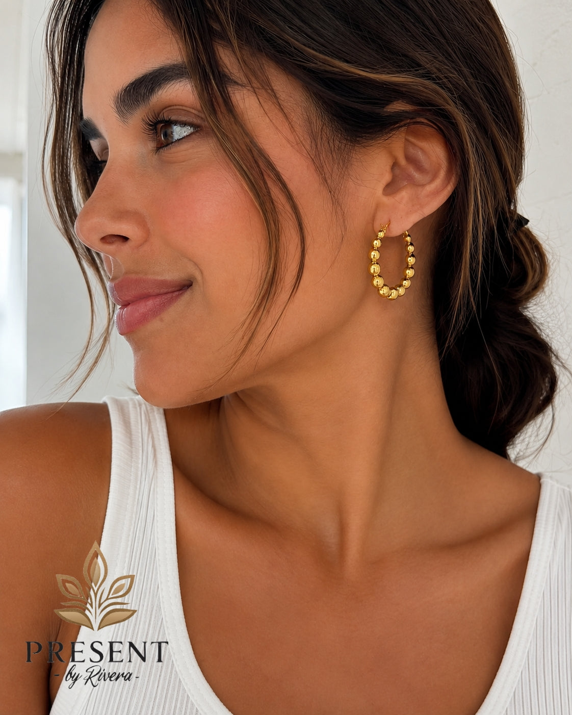 Destini Gold Earrings
