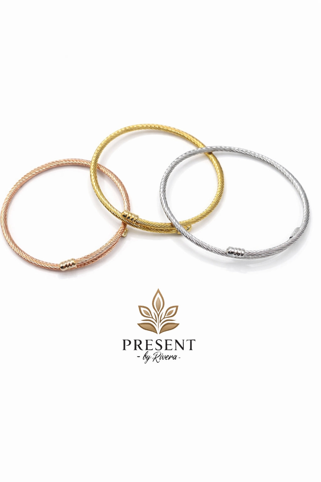 Trinity Braided Bangles