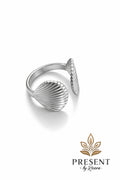 Salty Silver Ring
