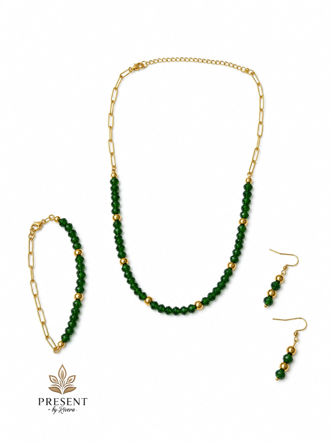Cristal Green Set