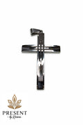 Jenson Silver Cross Charm