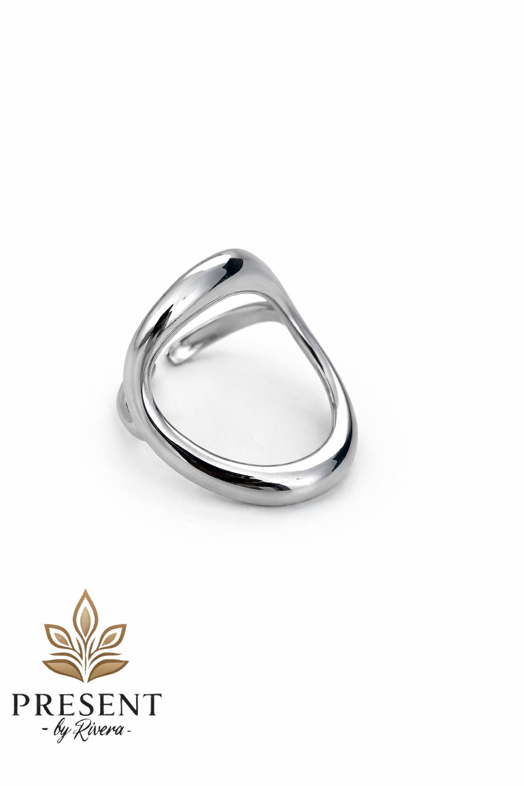 Oval silver